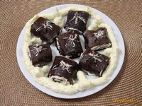 Шоколадные блины с кремом рецепт с фото