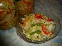 Маринованный капустный салат рецепт с фото