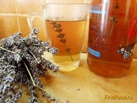 Черный чай с лавандой рецепт с фото