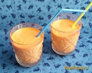 Морковный фреш со сливками рецепт с фото