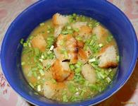Овощной суп-пюре с гренками рецепт с фото