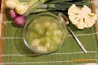 Суп с цветной капустой и кабачком рецепт с фото