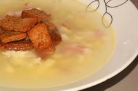 Чешский чесночный суп Чеснечка
