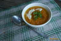 Морковный крем - суп с тыквой рецепт с фото