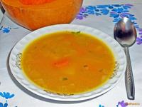 Тыквенный суп с горохом рецепт с фото
