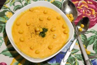 Постный гороховый суп - пюре рецепт с фото
