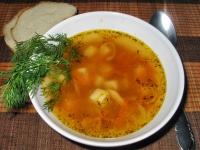 Суп с фасолью и грибами рецепт с фото