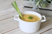 Суп пюре из гороха и тыквы рецепт с фото
