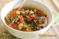 Вегетарианский суп гамбо рецепт с фото