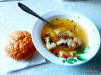 Куриный суп с клецками и овощами рецепт с фото