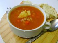 Перловый томатный суп рецепт с фото