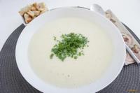 Чесночный суп с гренками рецепт с фото