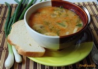 Гороховый суп с грибами и томатом рецепт с фото