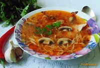 Куриный суп с вермишелью и томатом рецепт с фото