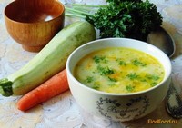 Суп с кабачком и плавленым сыром рецепт с фото