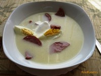 Белый суп рецепт с фото