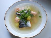 Рыбный суп с лососем рецепт с фото