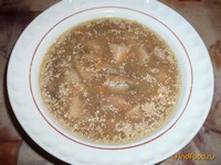 Постный чечевичный суп