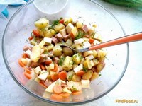 Легкий салат с корнем сельдерея рецепт с фото