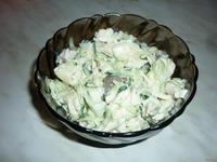 Салат из куриной грудки с огурцом и маслятами рецепт с фото