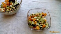 Овощной салат с адыгейским сыром рецепт с фото