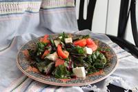 Греческий салат с арбузом рецепт с фото
