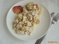 Куриный салат с кешью и яблоком рецепт с фото