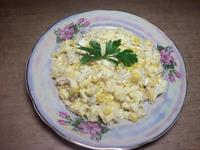 Куриный салат с сыром и кукурузой рецепт с фото