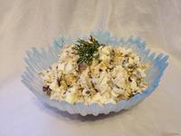 Салат с сушеными грибами рецепт с фото
