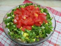 Салат из овощей с сердцем рецепт с фото