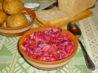 Салат со свеклой и сельдереем рецепт с фото