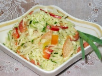 Салат из капусты и редьки рецепт с фото