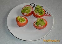 Салат в помидорах рецепт с фото