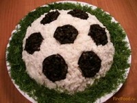 Салат Футбол рецепт с фото