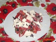 Салат с сыром фета рецепт с фото