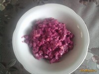Салат из свеклы с чесноком и орехами рецепт с фото
