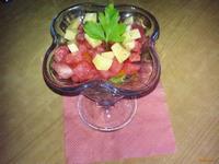 Летний салат с арбузом рецепт с фото