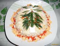 Салат крабовый к празднику рецепт с фото