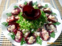 Салат из сельди и свеклы рецепт с фото