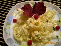 Капустный салат с кунжутом рецепт с фото