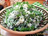 Салат из черемши рецепт с фото