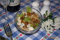 Нежный салат Модерн  рецепт с фото