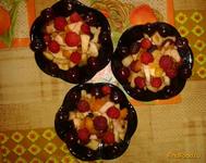 Фруктово-ягодный салат Дары лета рецепт с фото