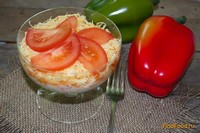 Салат с крабовыми палочками и морковкой рецепт с фото