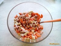 Белковый салат с кунжутом рецепт с фото