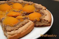 Ореховый пирог с абрикосами рецепт с фото