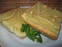 Песочный пирог с картофельным пюре рецепт с фото
