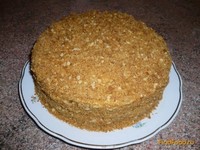 Постный торт Медовик рецепт с фото