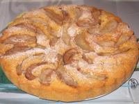 Пирог с карамельными грушами рецепт с фото