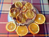 Перевернутый апельсиновый пирог с шоколадом рецепт с фото